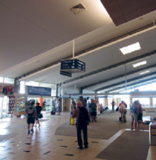 People at Rockhampton Airport 