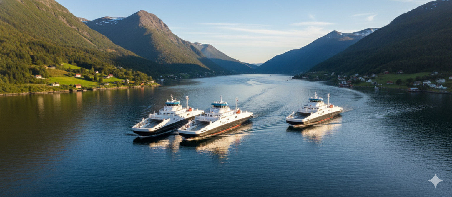Zero-emission ferries, fjord1