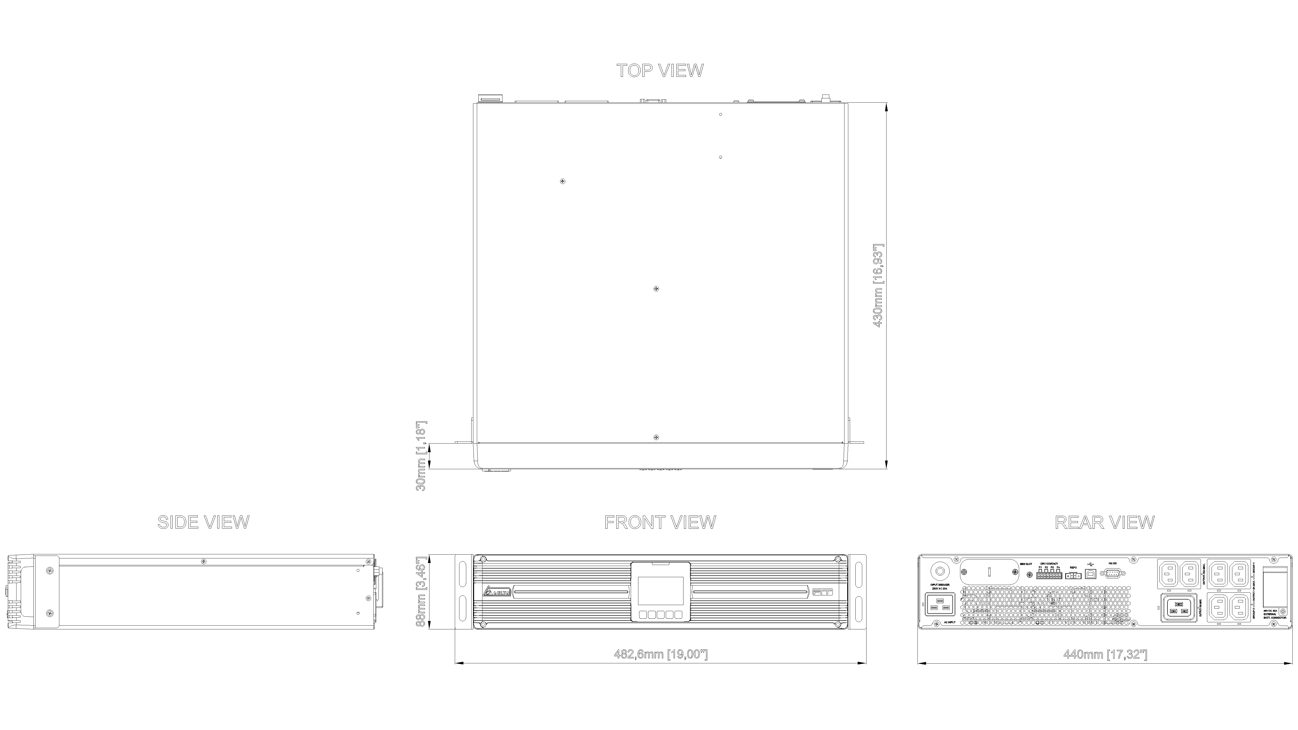 1016712-UPS-RTPRO-2K_Dimensional_Drawing