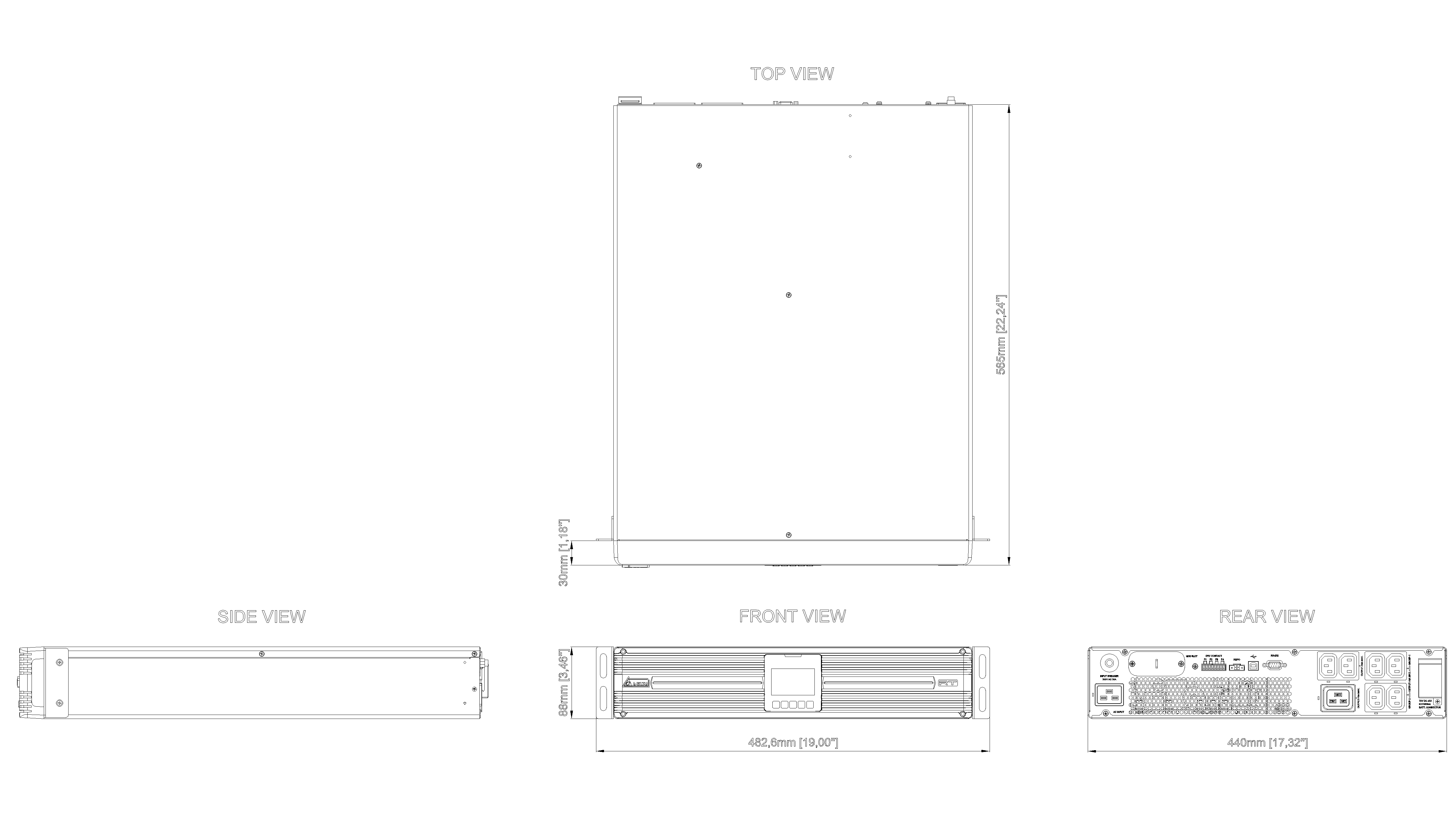 1016713-UPS-RTPRO-3K_Dimensional_Drawing