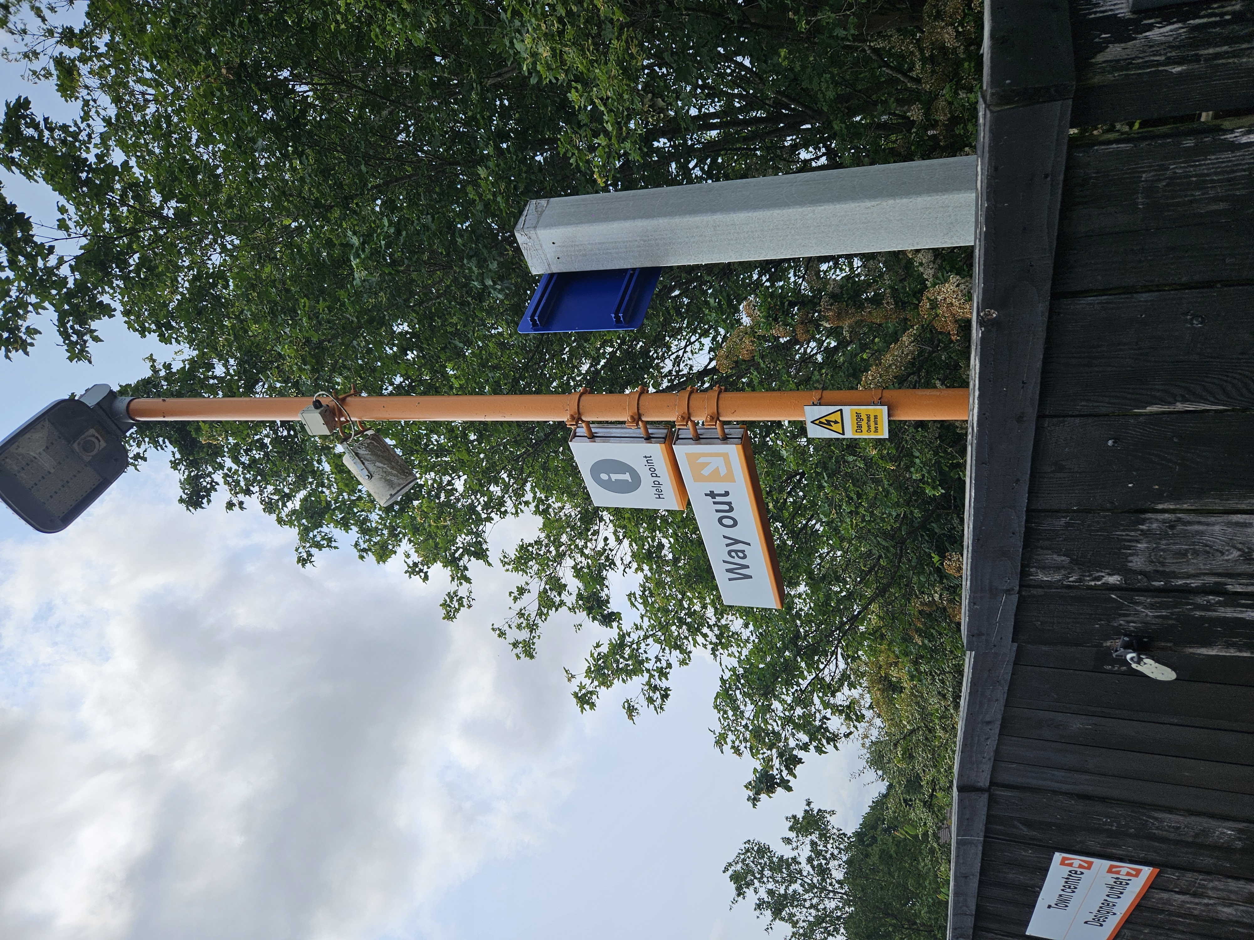 PAVA system at Cannock Station