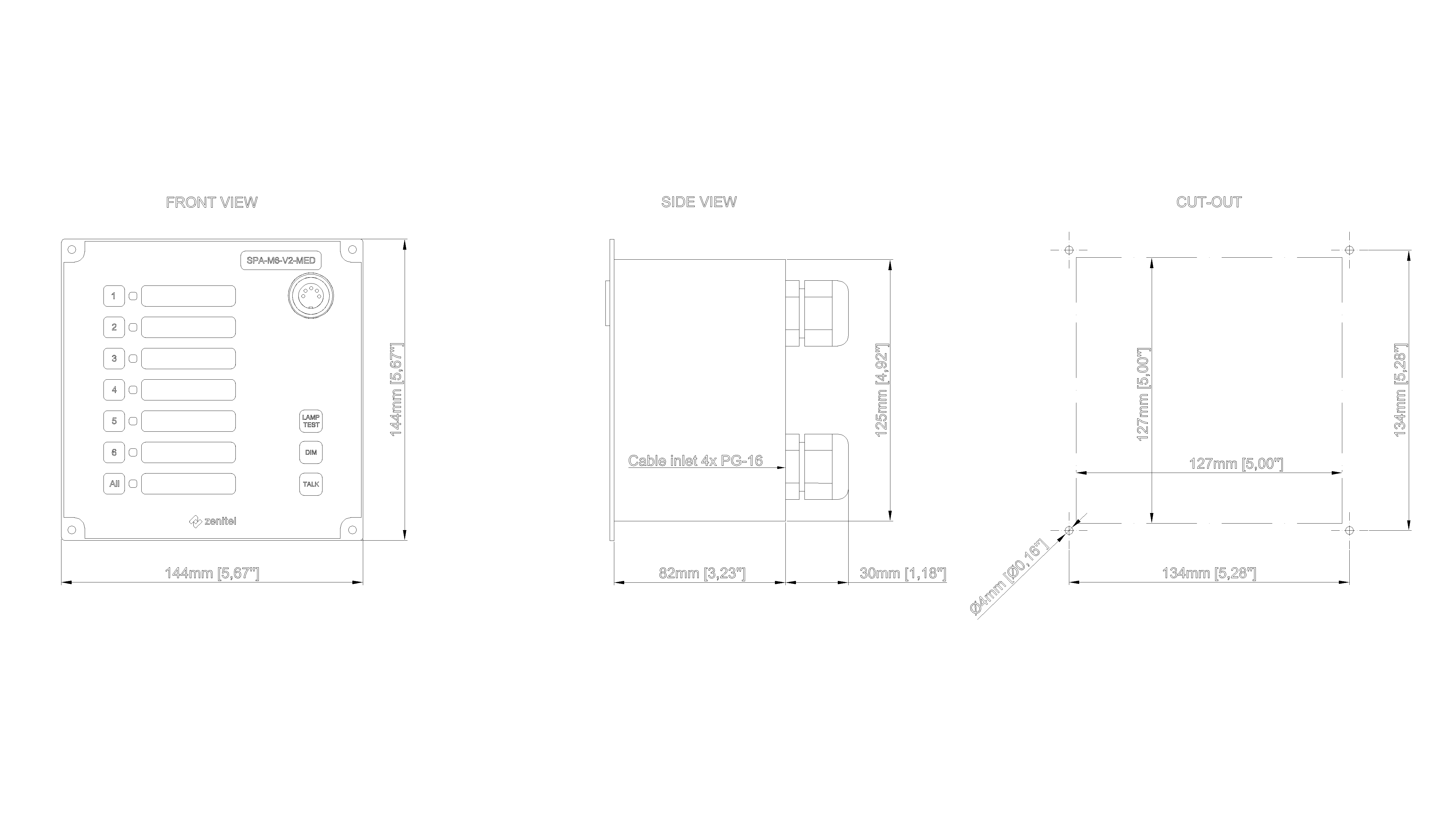 2340110049-SPA-M6-V2-MED_Dimensional_Drawing