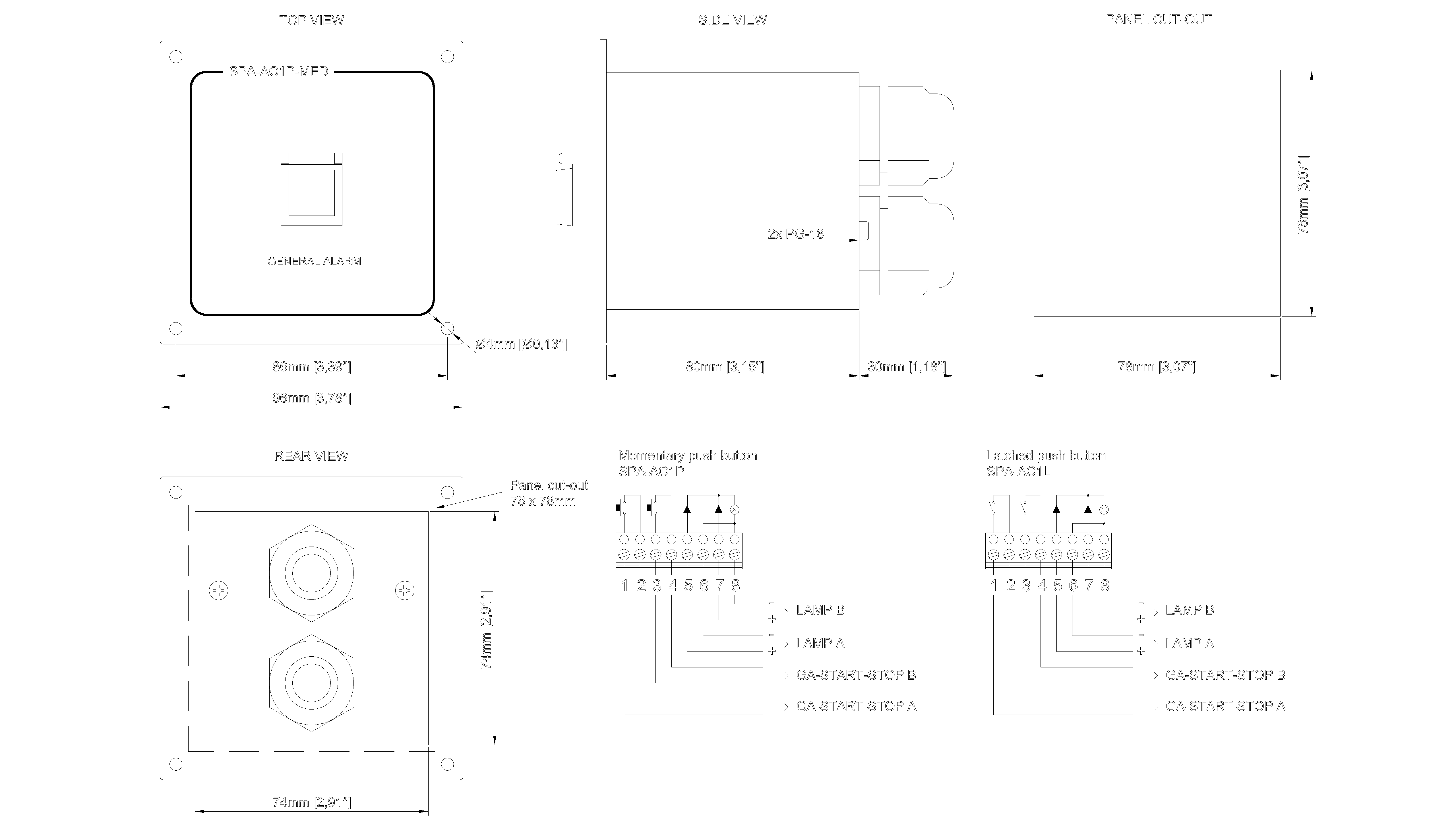 2340110060-SPA-AC1P-MED_Dimensional_Drawing