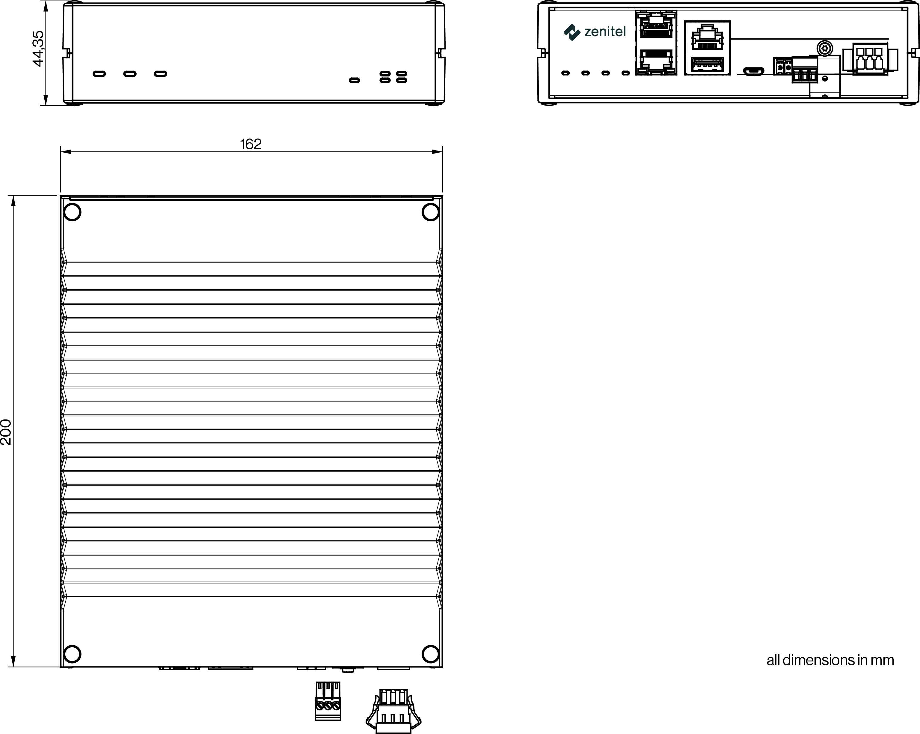 ICX-510(-IA) Dimensions