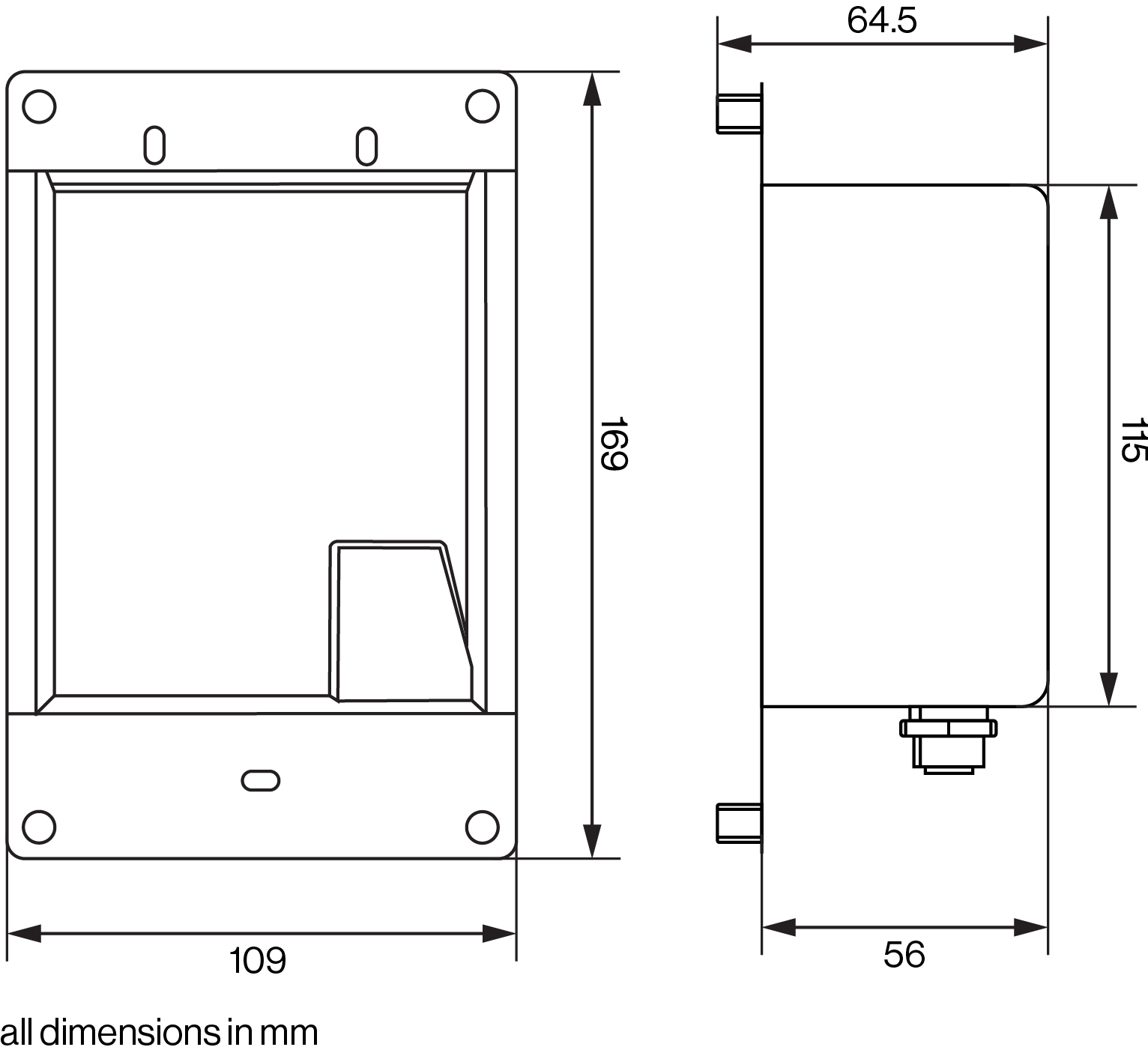 TA20 dimensions