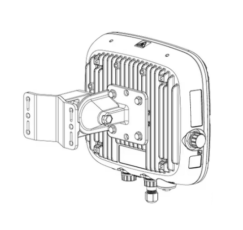 Vert. pole/wall mount Kit for Catalyst 9124AX w/ tilt adjust