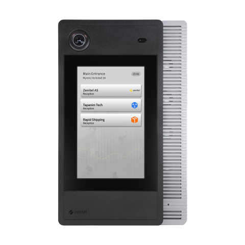 Zenitel Intercom Door Display