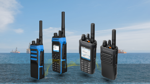 Motorola R7 maritime communication