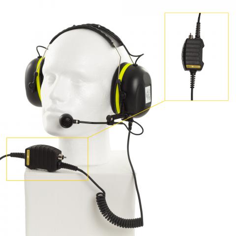 VSP-36-PELP-A Headset with boom microphone w 10m cable