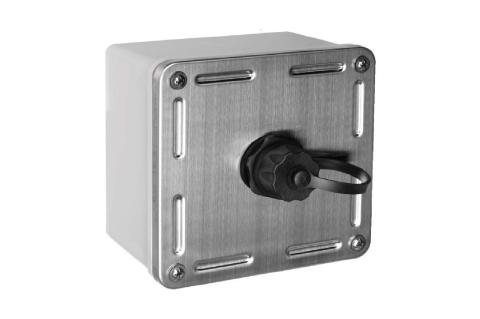 BC-12-021 Industrial IP 67 1xRJ45 STP Cat.6A outlet picture 