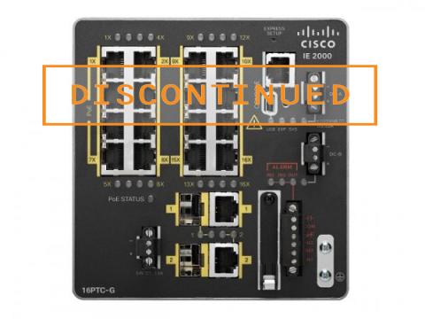 Cisco IE-2000-16TC-G-E MARINE APPROVED ACCESS SWITCH