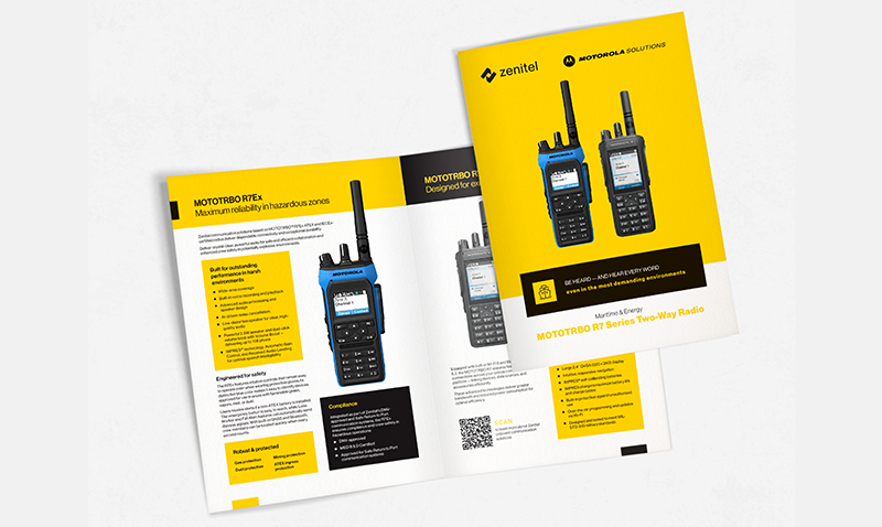 Zenitel R7 motorola two-way radio solutions brochure