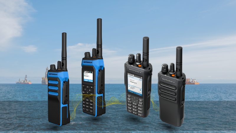 Motorola R7 maritime communication